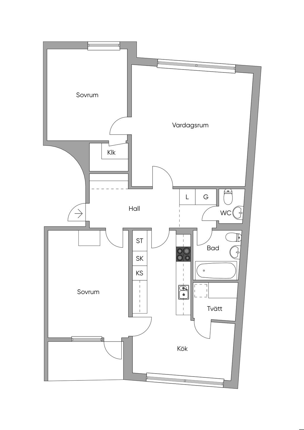 Planlösning