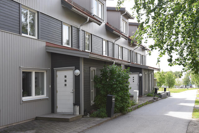Husets framsida