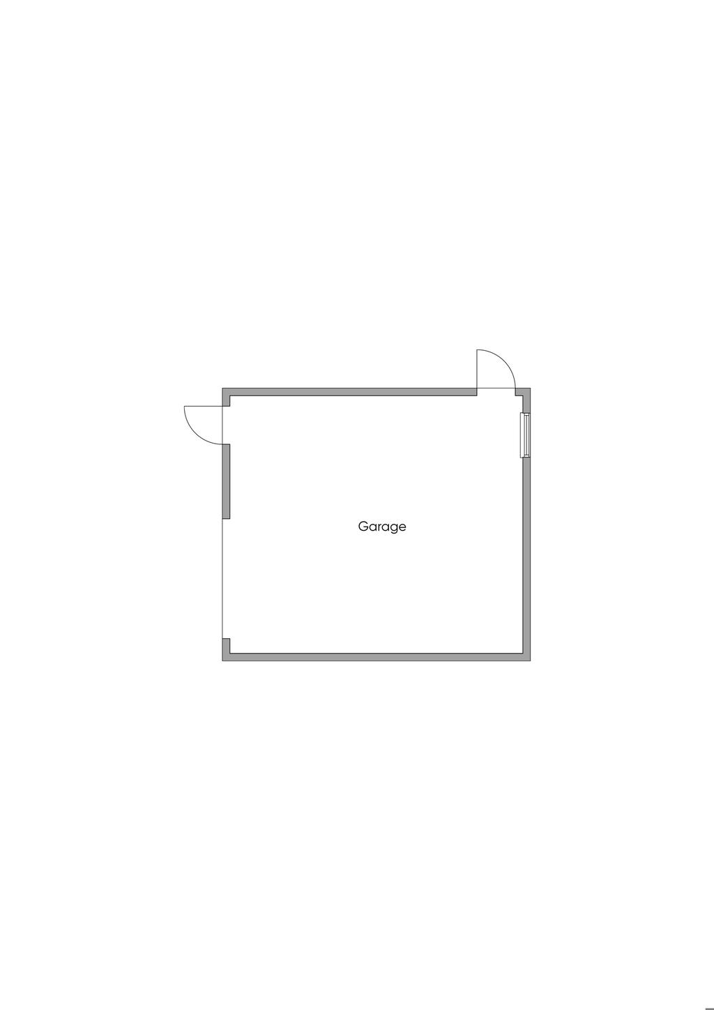 Planritning garage