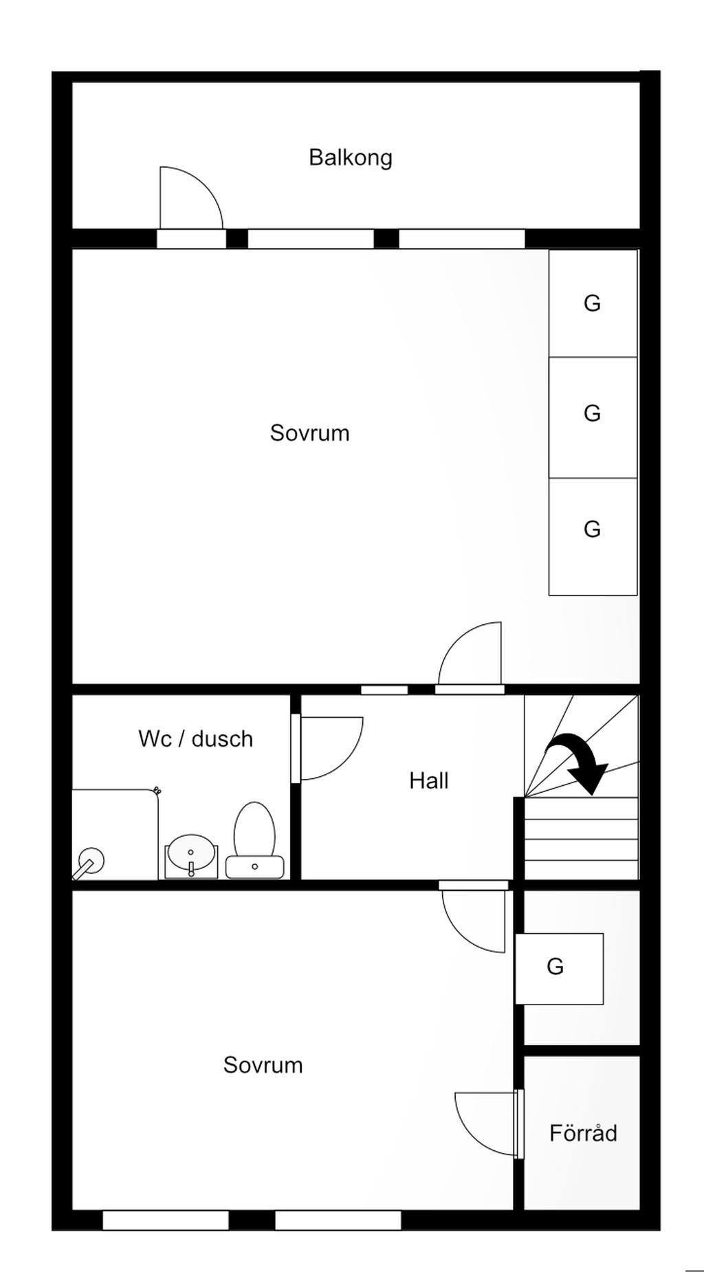 Övre plan