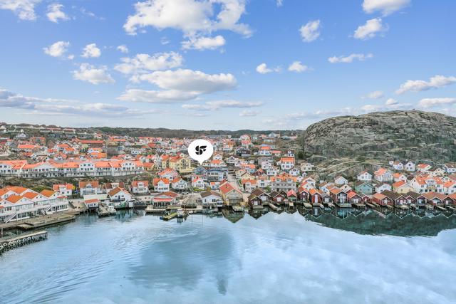 Underbart läge i Hunnebostrands hamn
