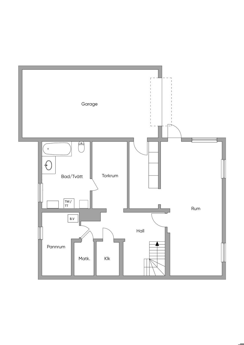 Källarplan