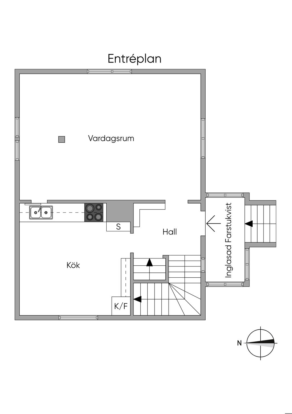 Planskiss, Entréplan 2D