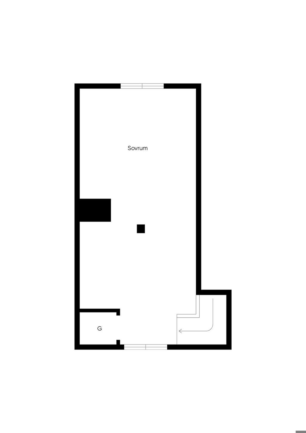 Planritning vind Bennbo 126