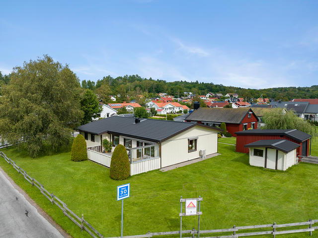 Fin enplansvilla på Talmansvägen 60