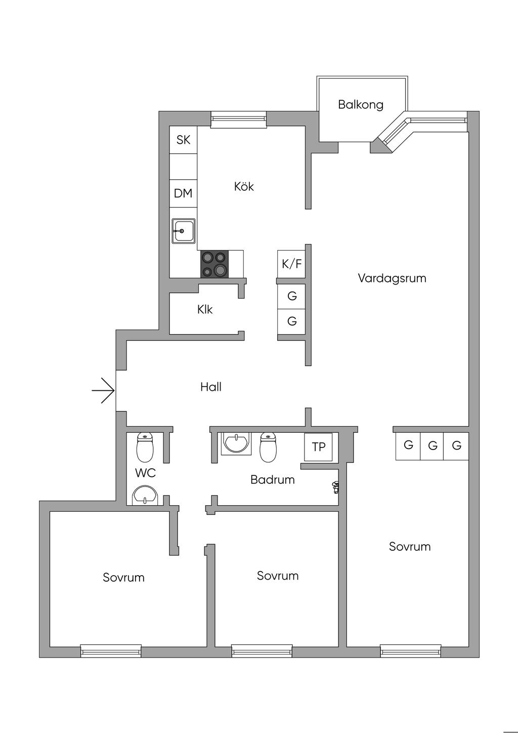 Planlösning