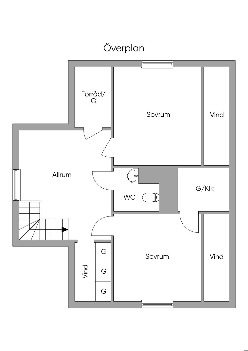 Övre plan