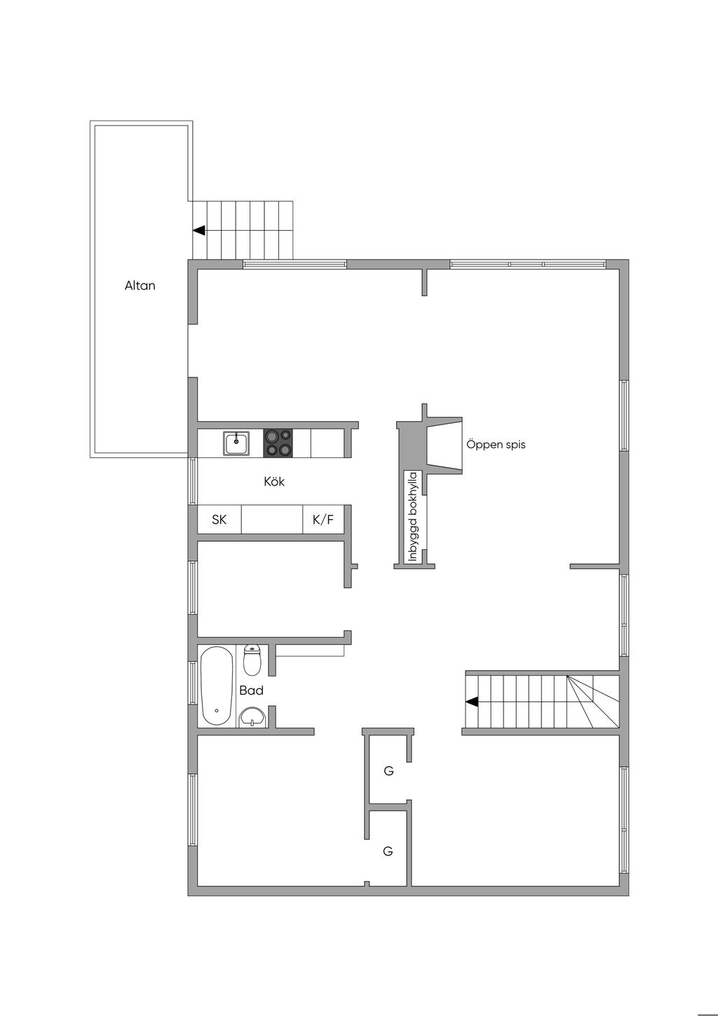 Övre plan