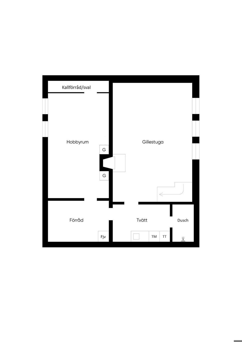 Källarplan
