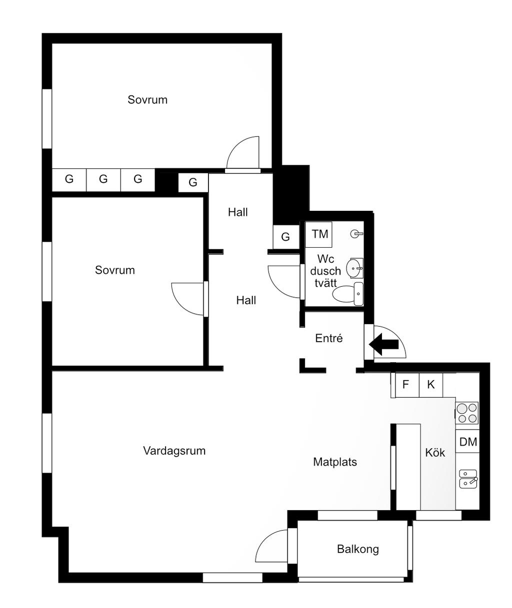 Planlösning