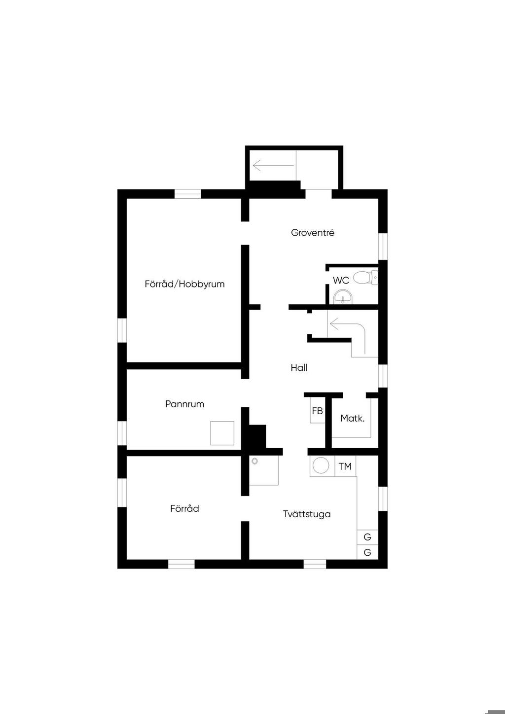 Källarplan