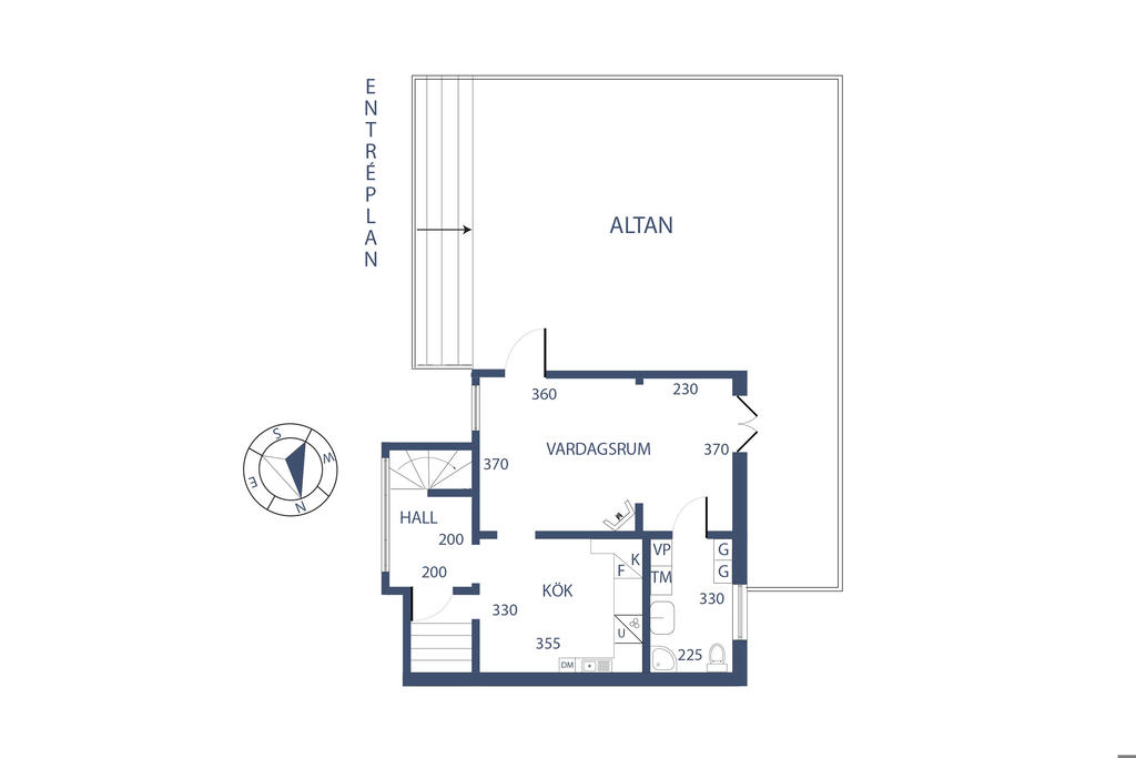 Planlösning Entréplan