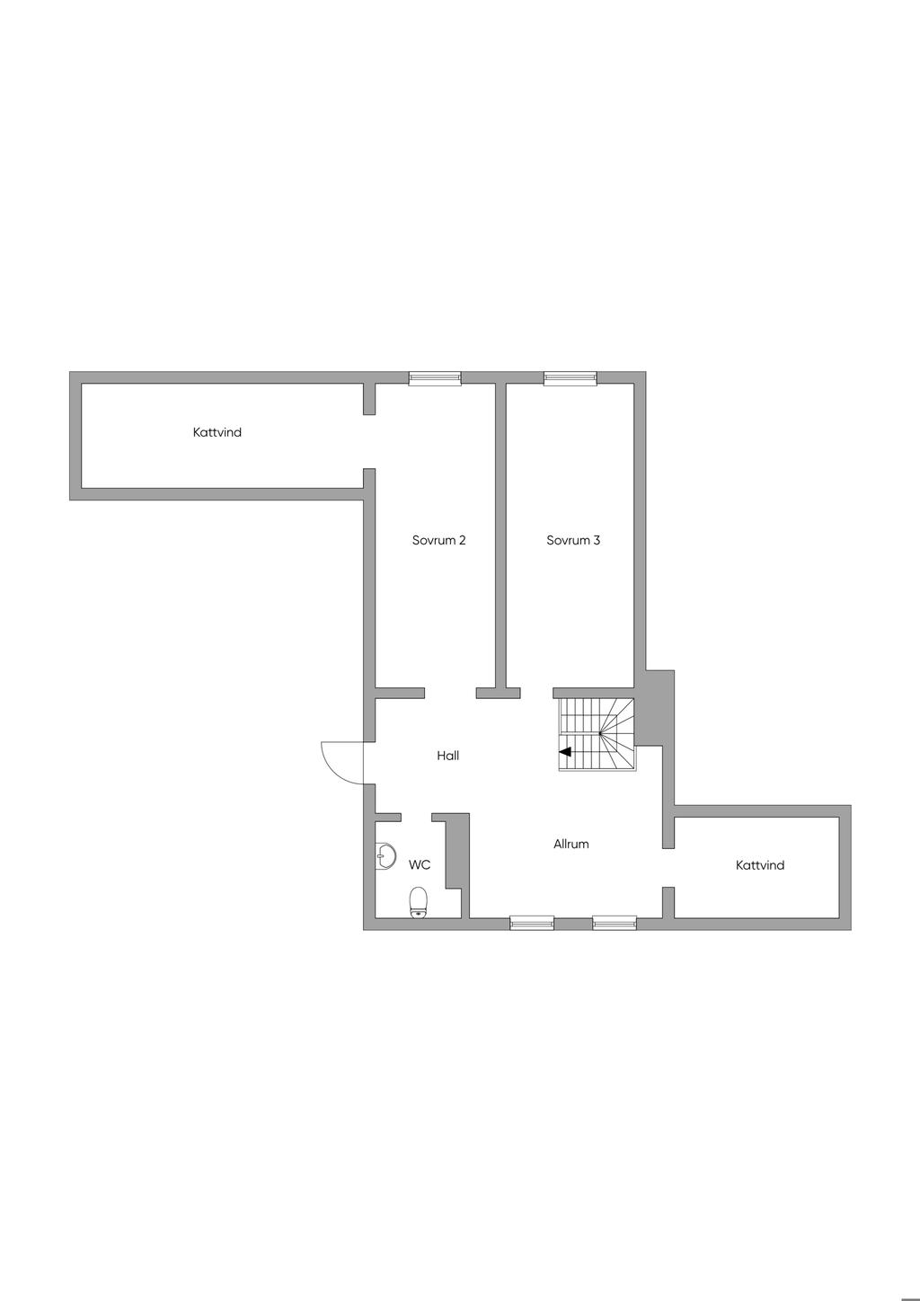 Plan 2, vindsetage