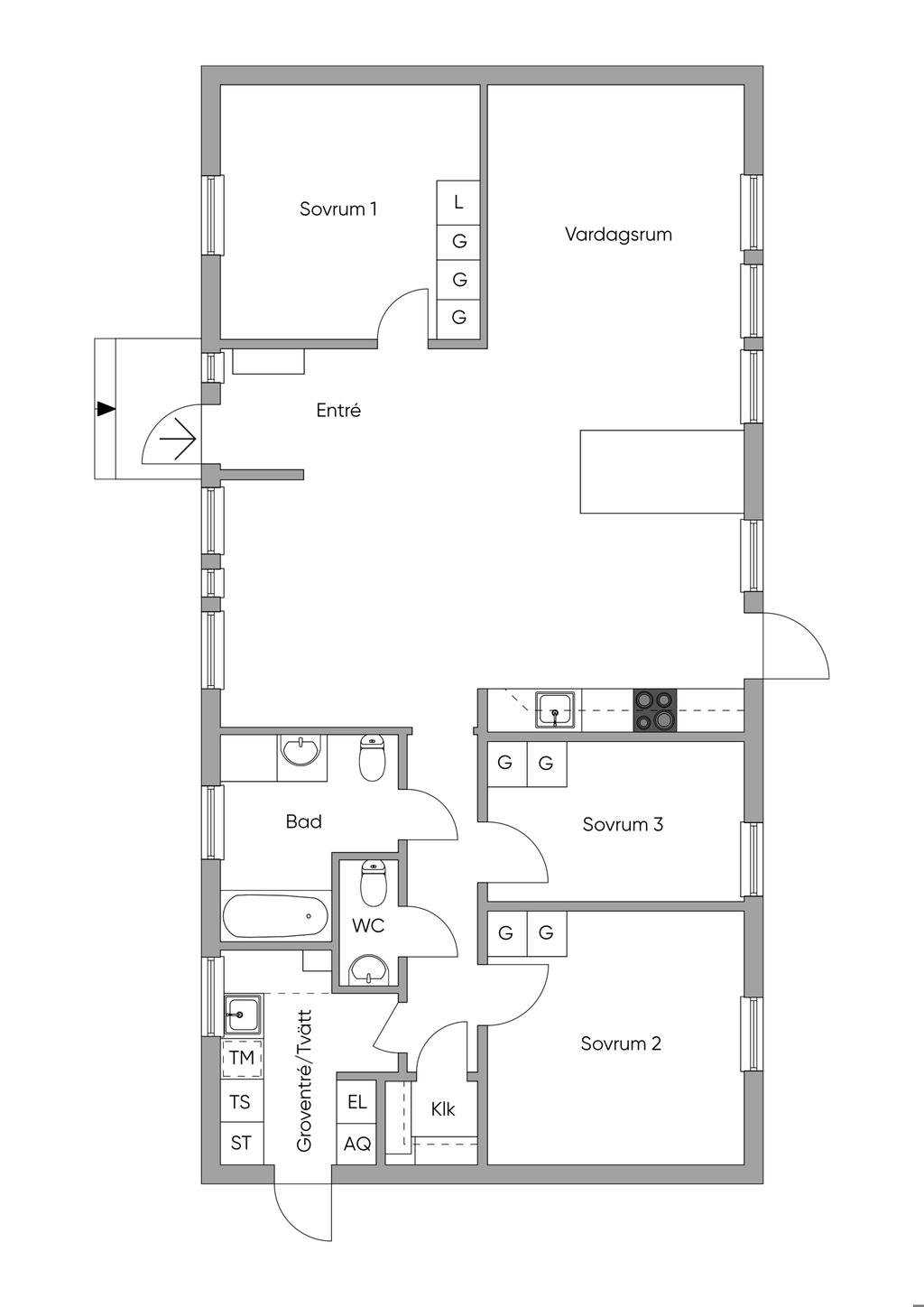 Planlösning