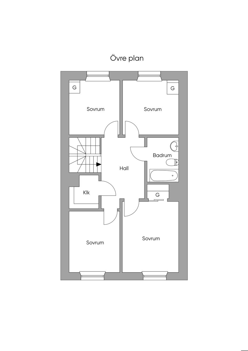 Övre plan