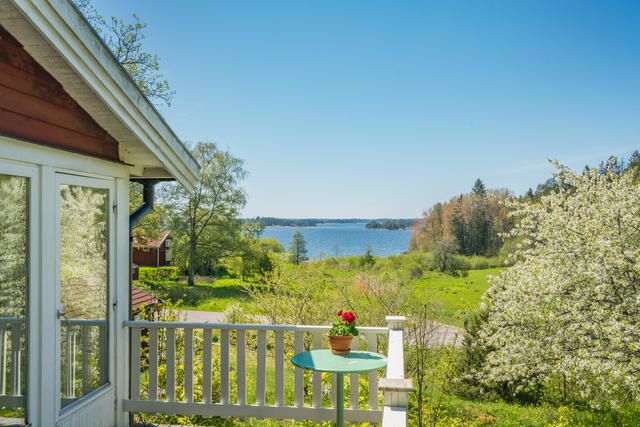 Fantastisk utsikt mot havet