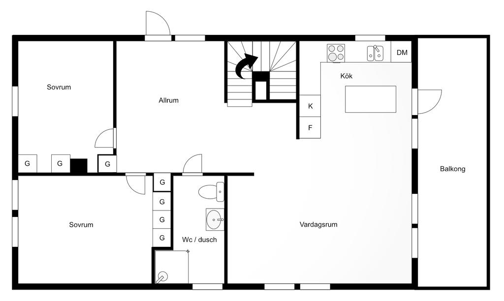 Övre plan