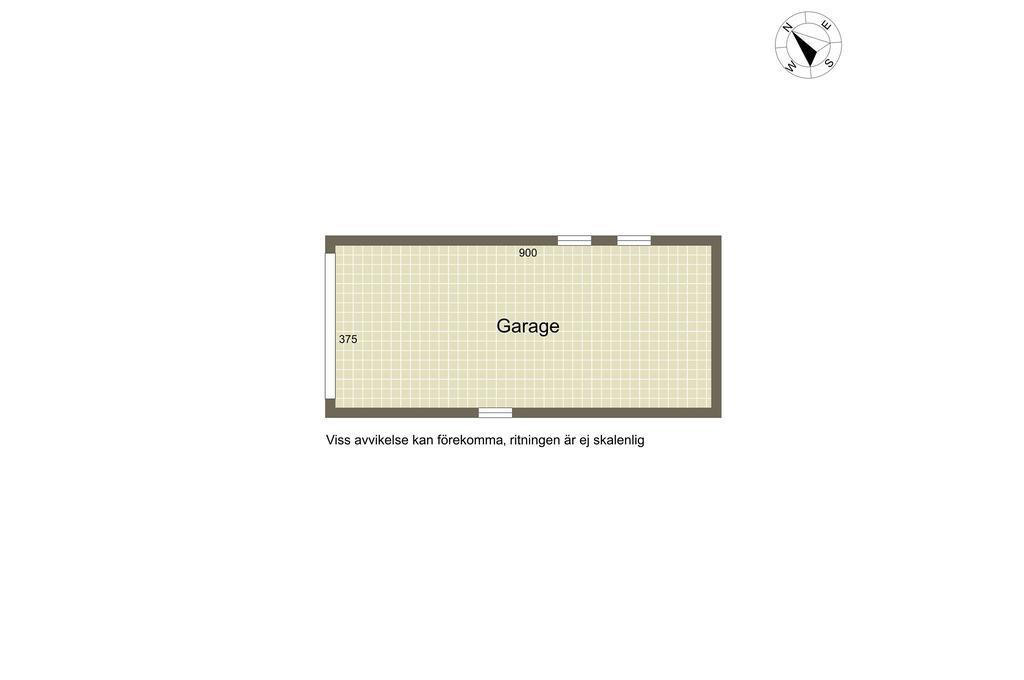 Planritning Garage