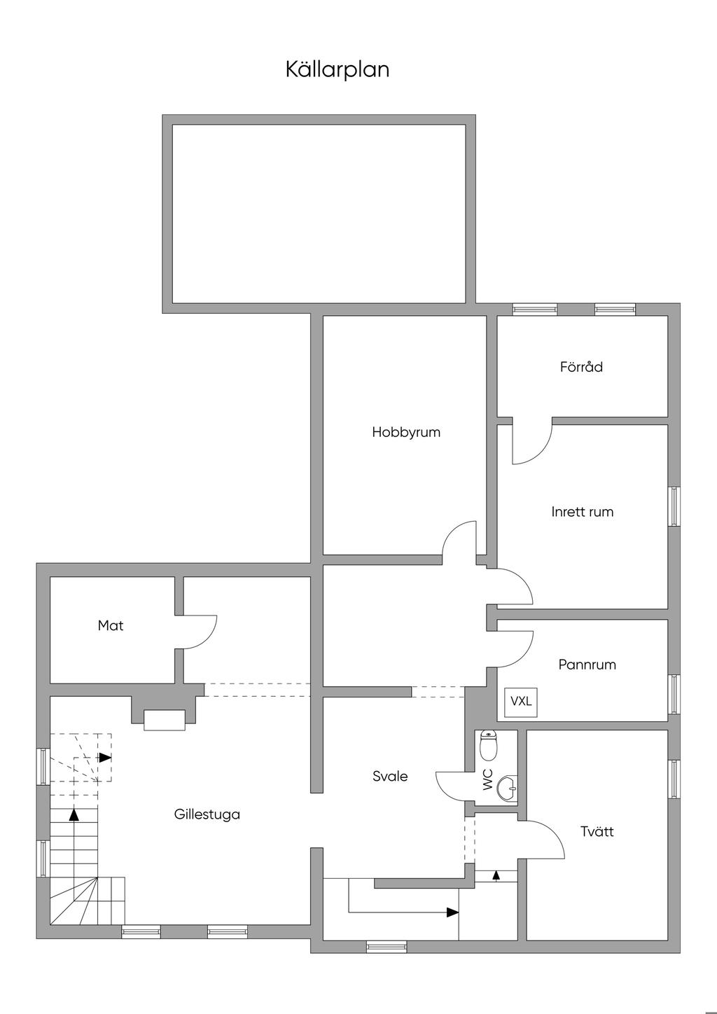 Källarplan