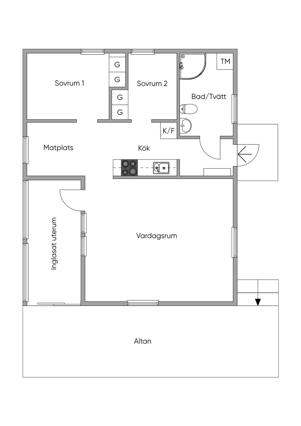 Planlösning