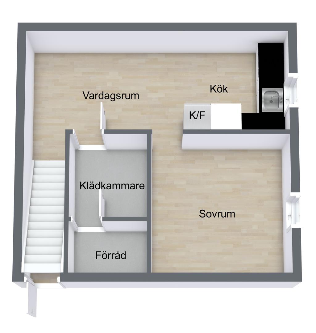 Planritning över lägenhet