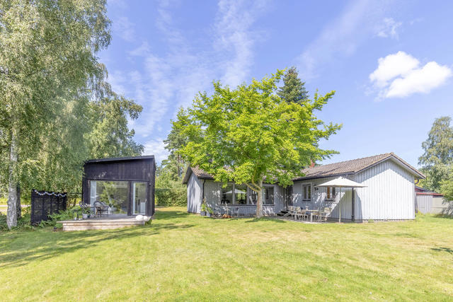 Inbjudande och skyddad baksida