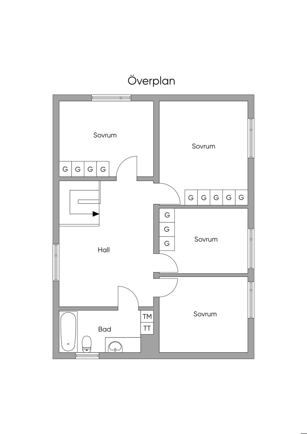 Övre plan