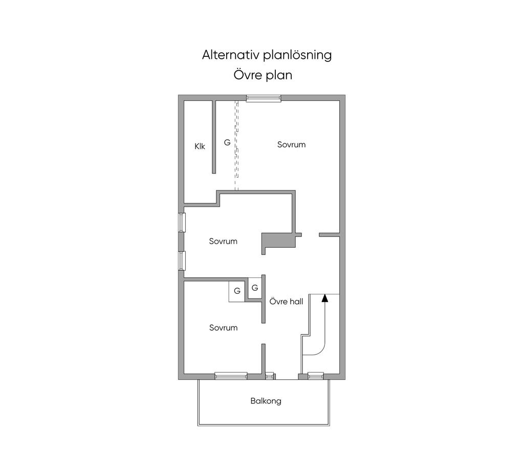 Alternativ planlösning