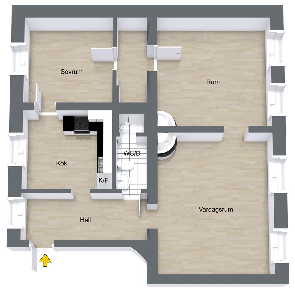 Planlösning