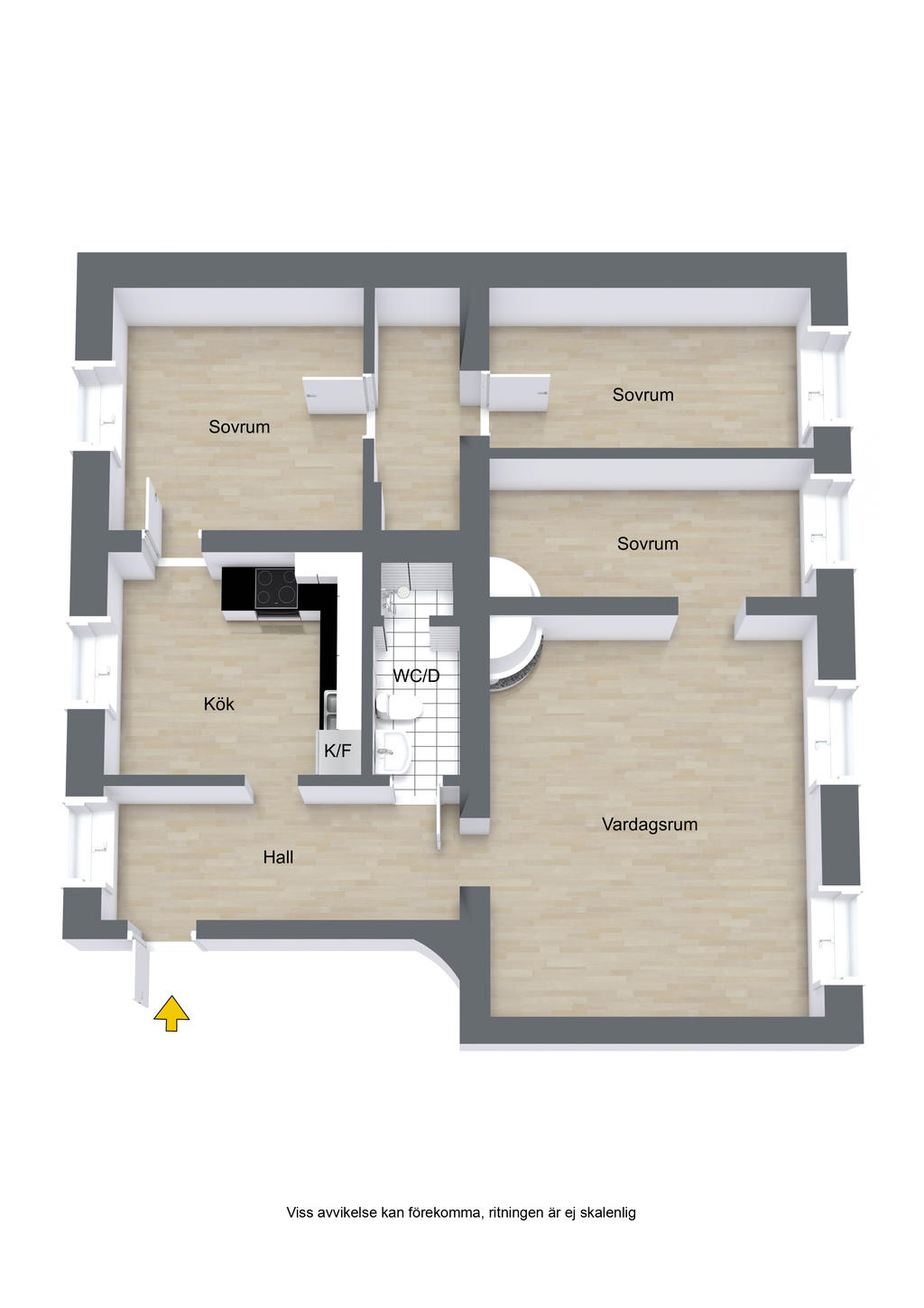 Alternativ planlösning