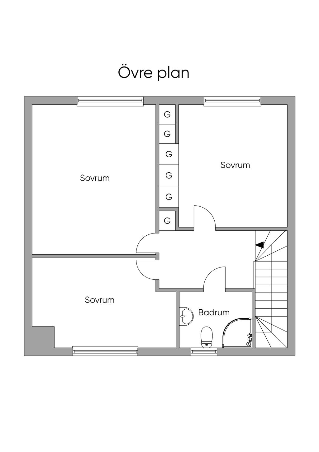 Övre plan