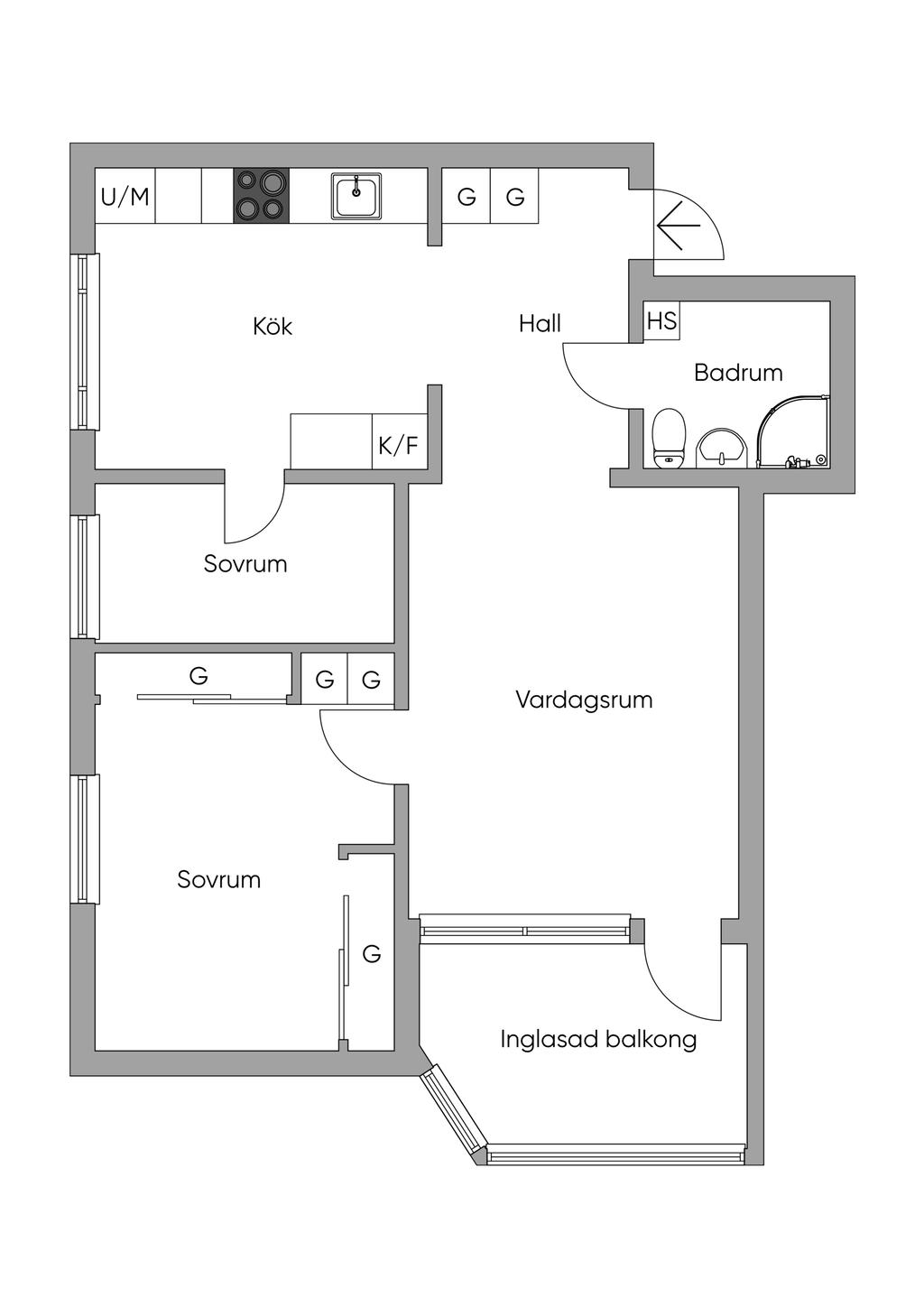 Planlösning