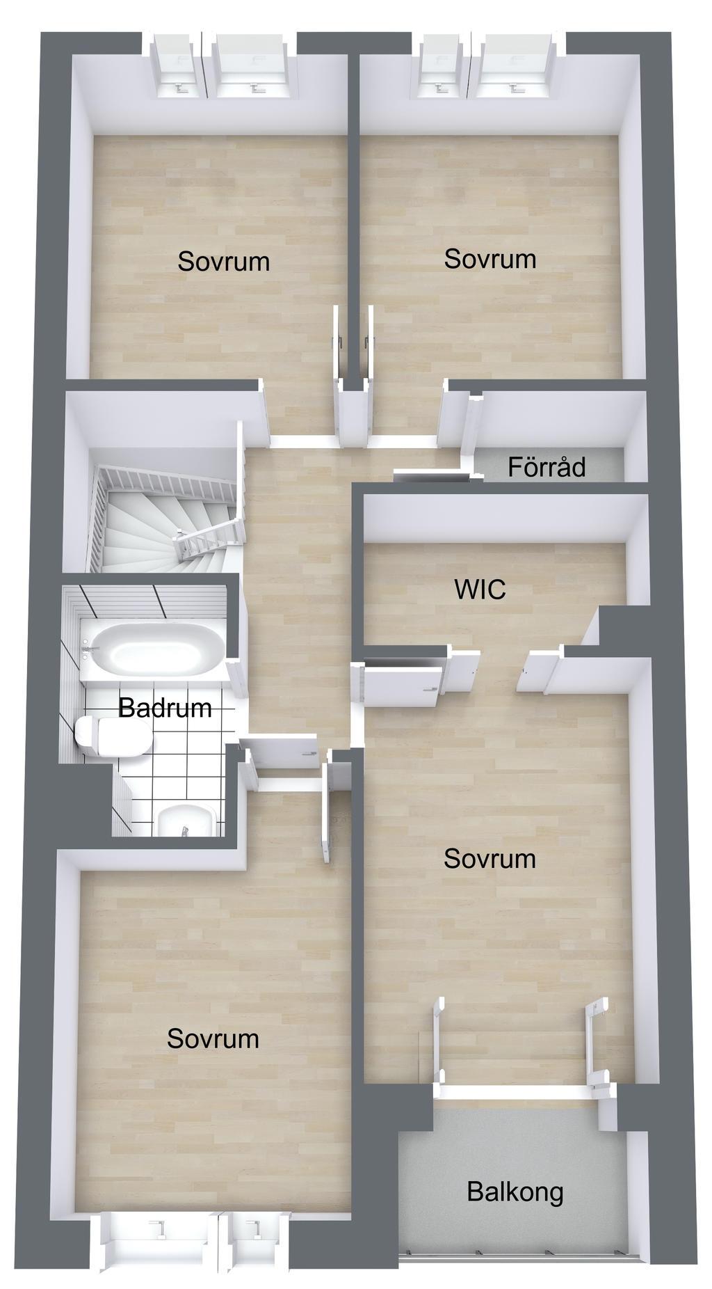 Övre plan