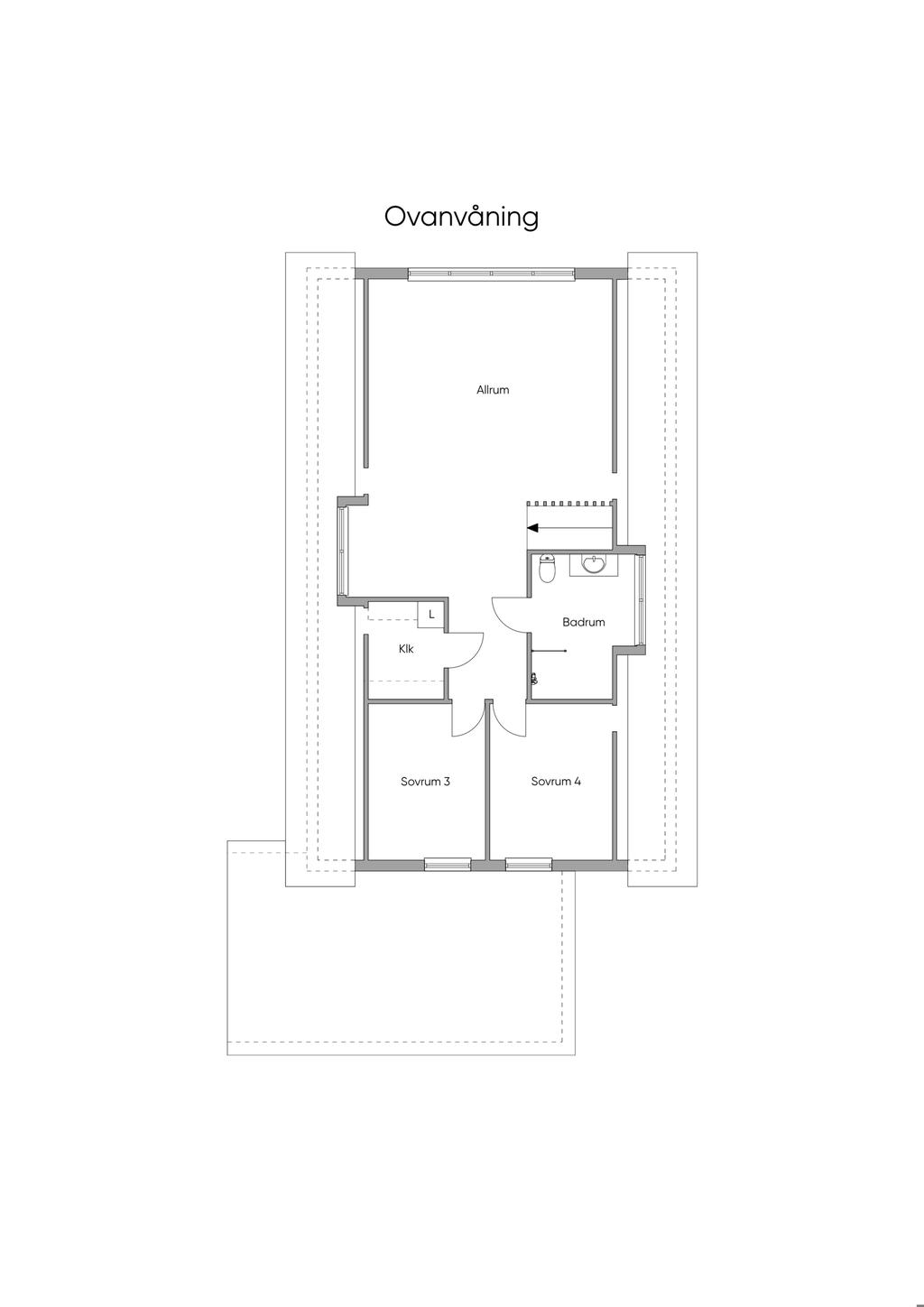 Planlösning, 2:dra plan