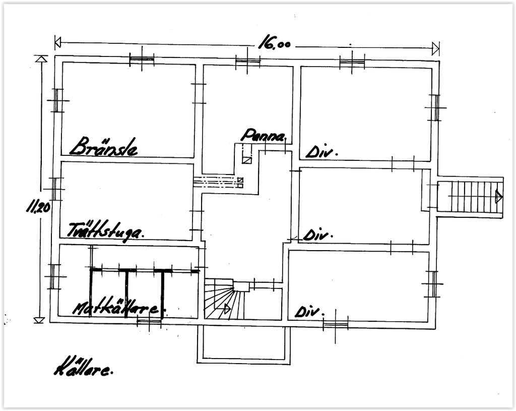 Källarplan