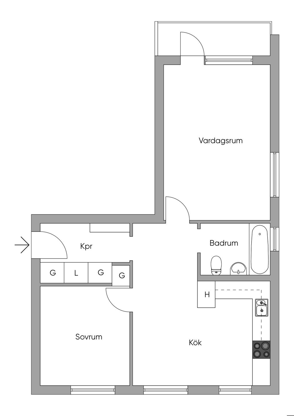 Planlösning