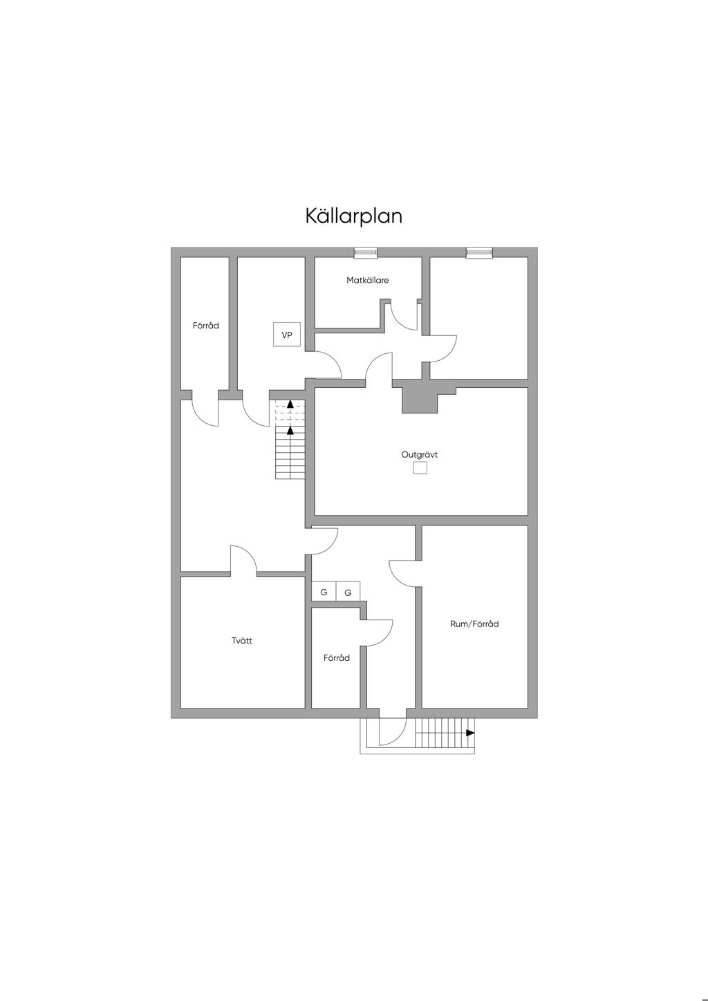 Källarplan