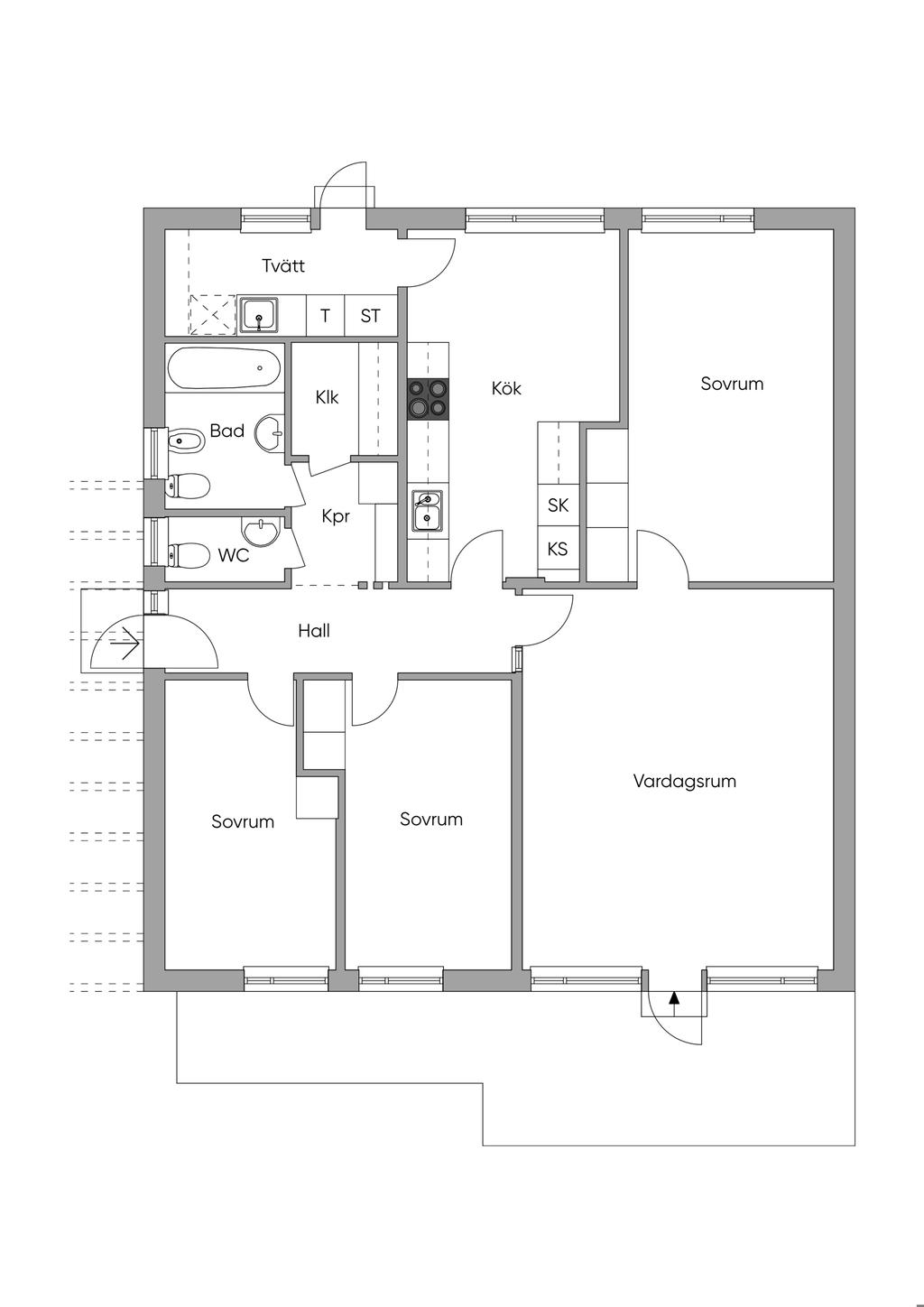 Planlösning