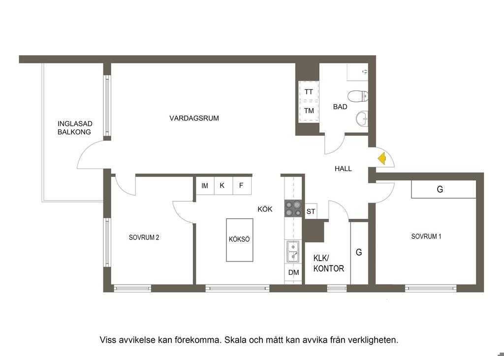 Alternativ planlösning