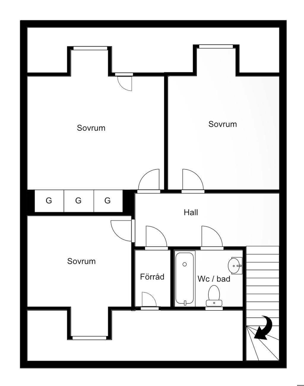 Övre plan