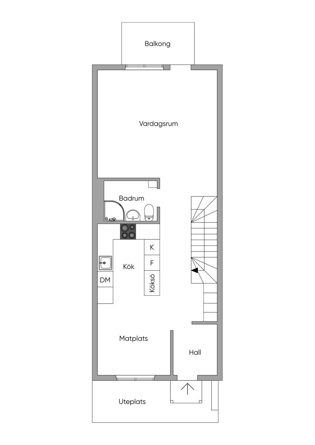 Entréplan, Planskiss 2D