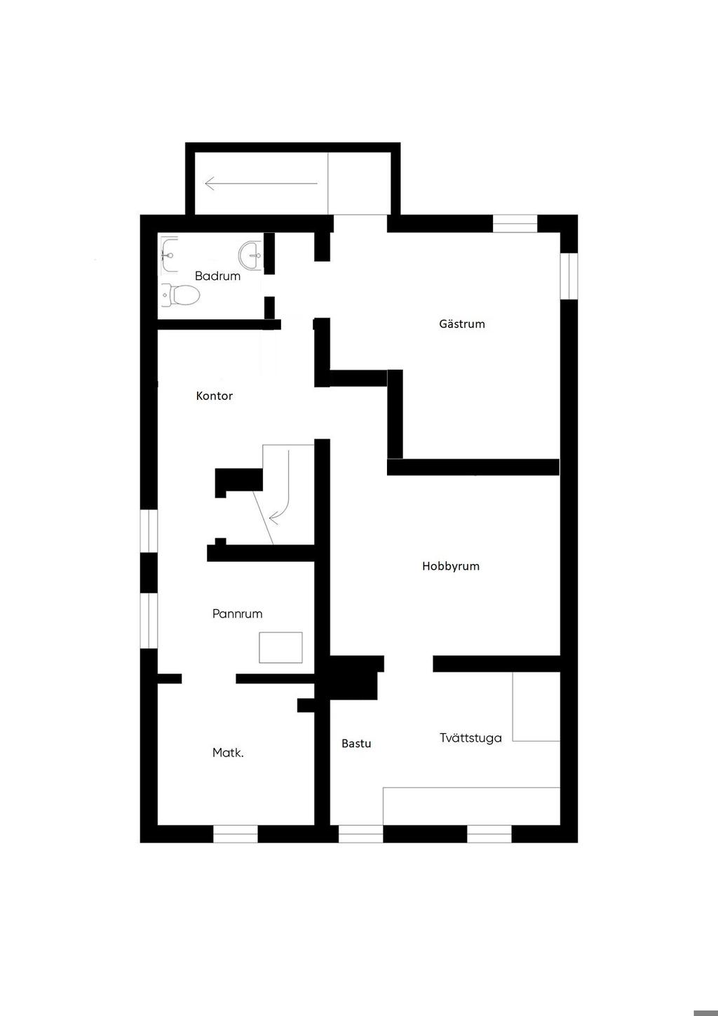 Källarplan