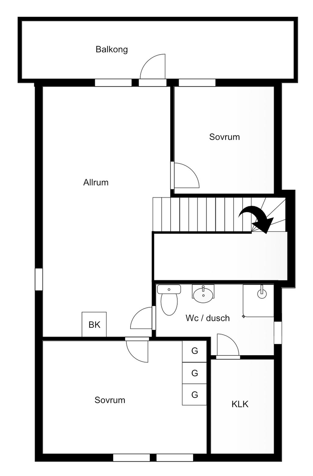 Övre plan
