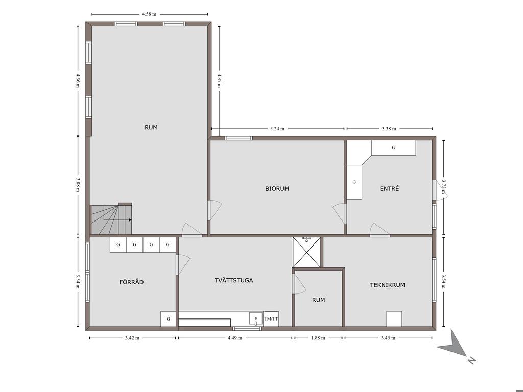 Källarplan