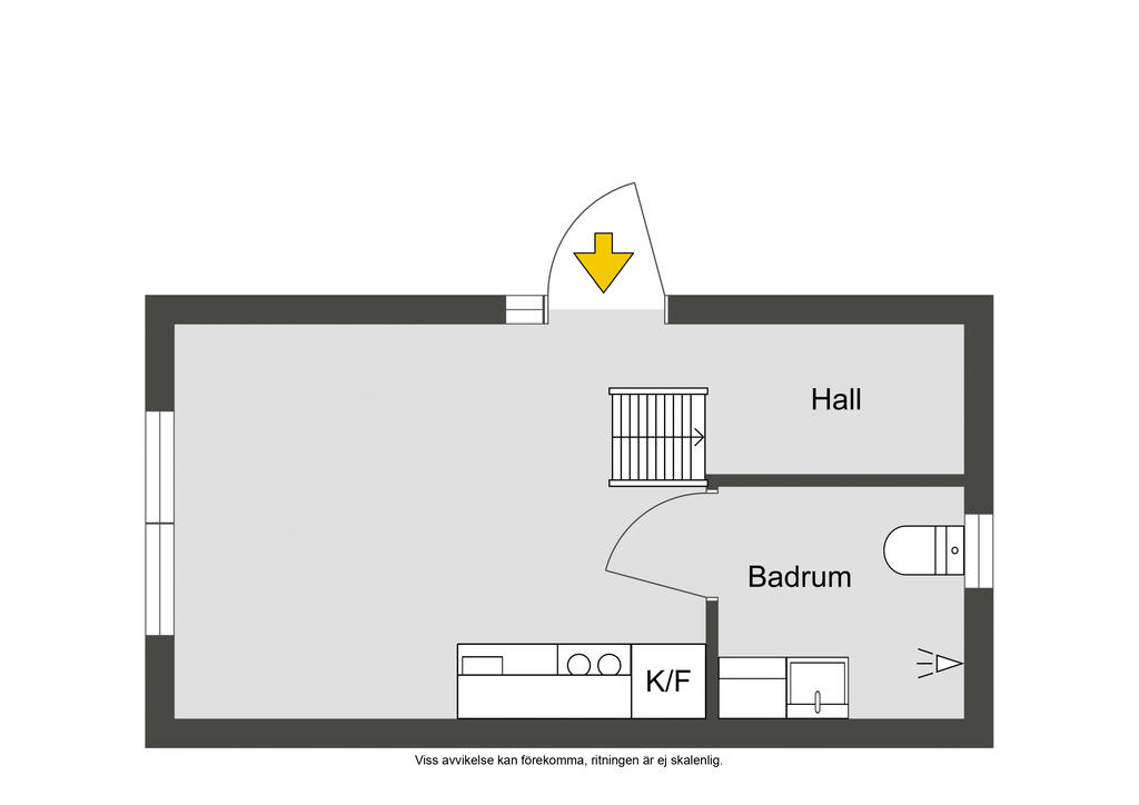 Planlösning attefallshus