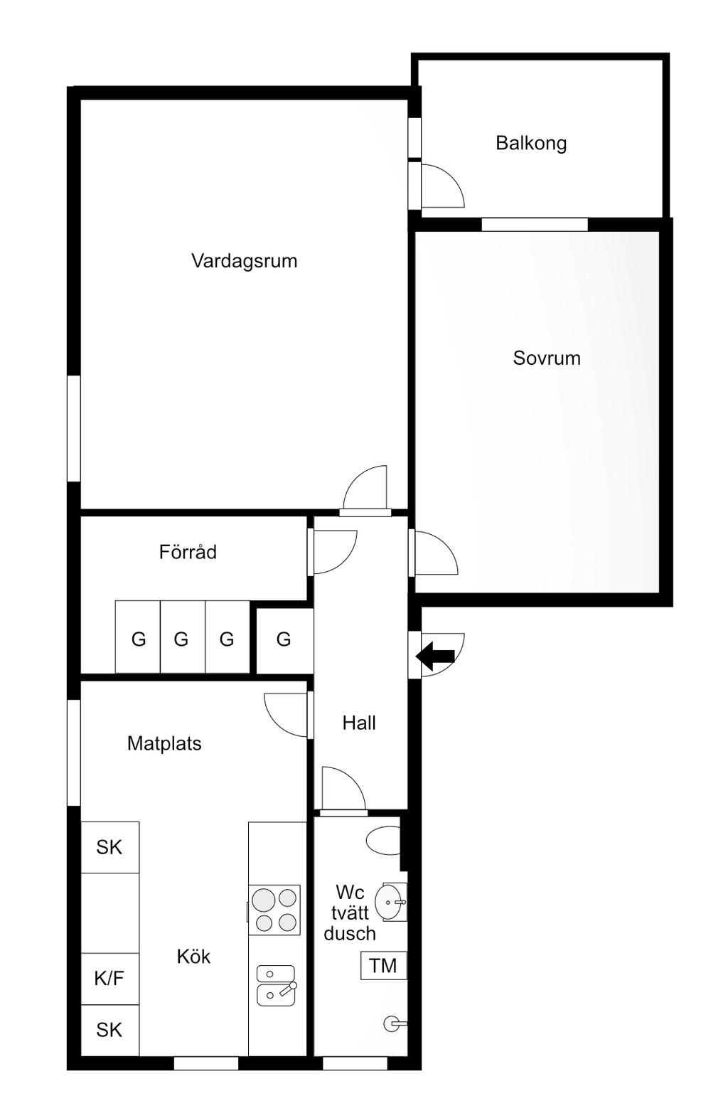 Praktisk planlösning