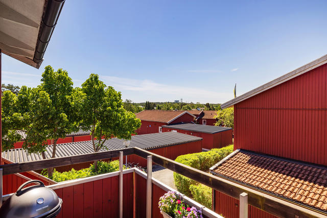 Vy från balkong