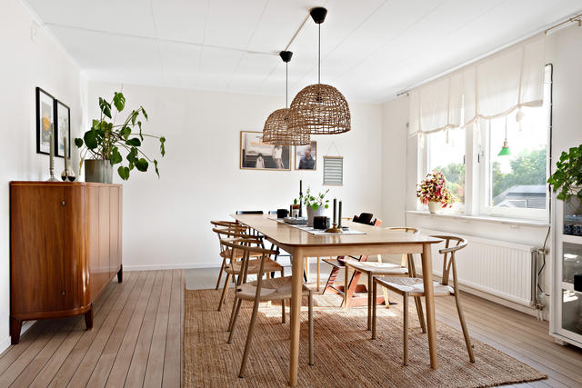 Stor härlig matplats