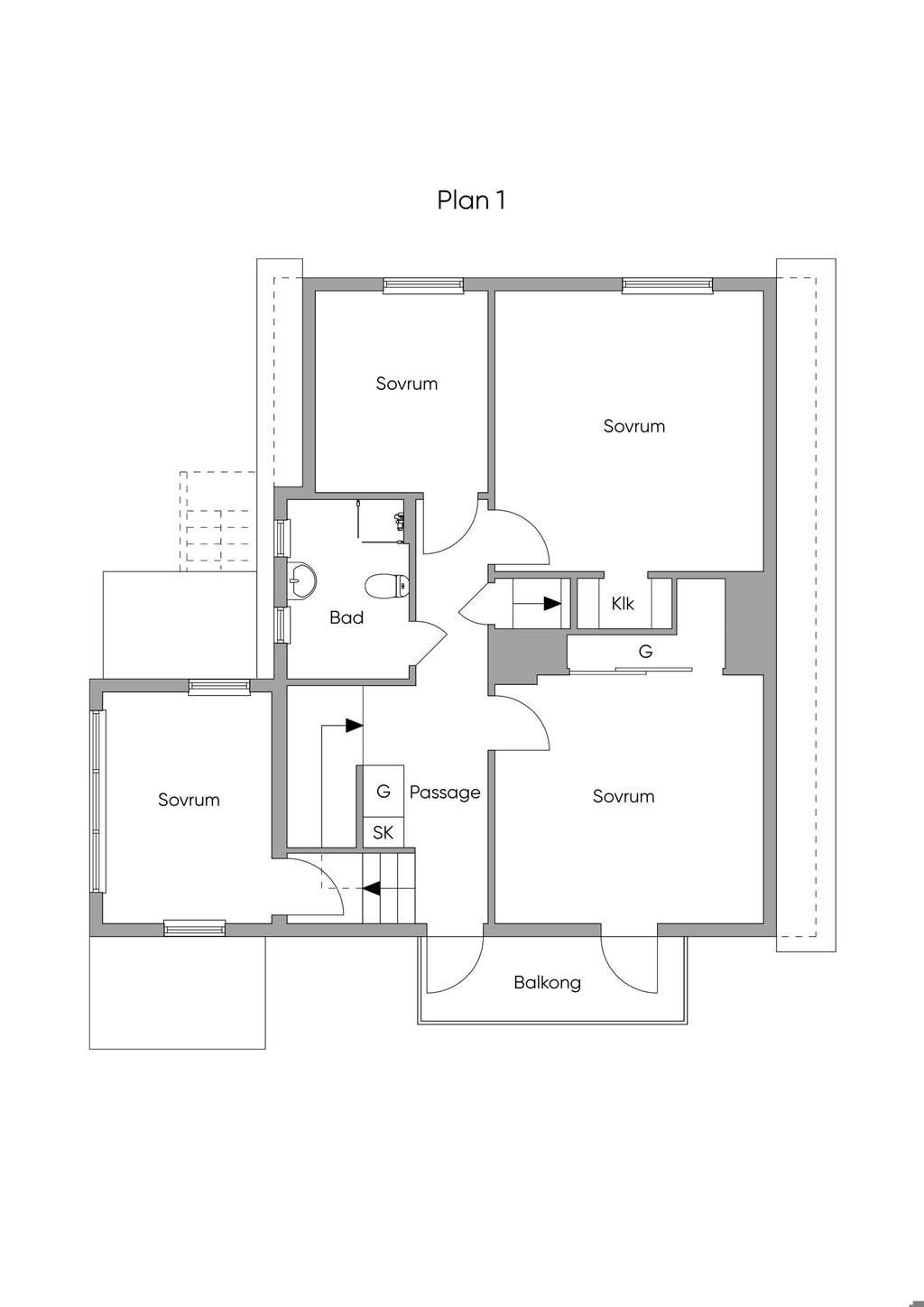 Övre plan