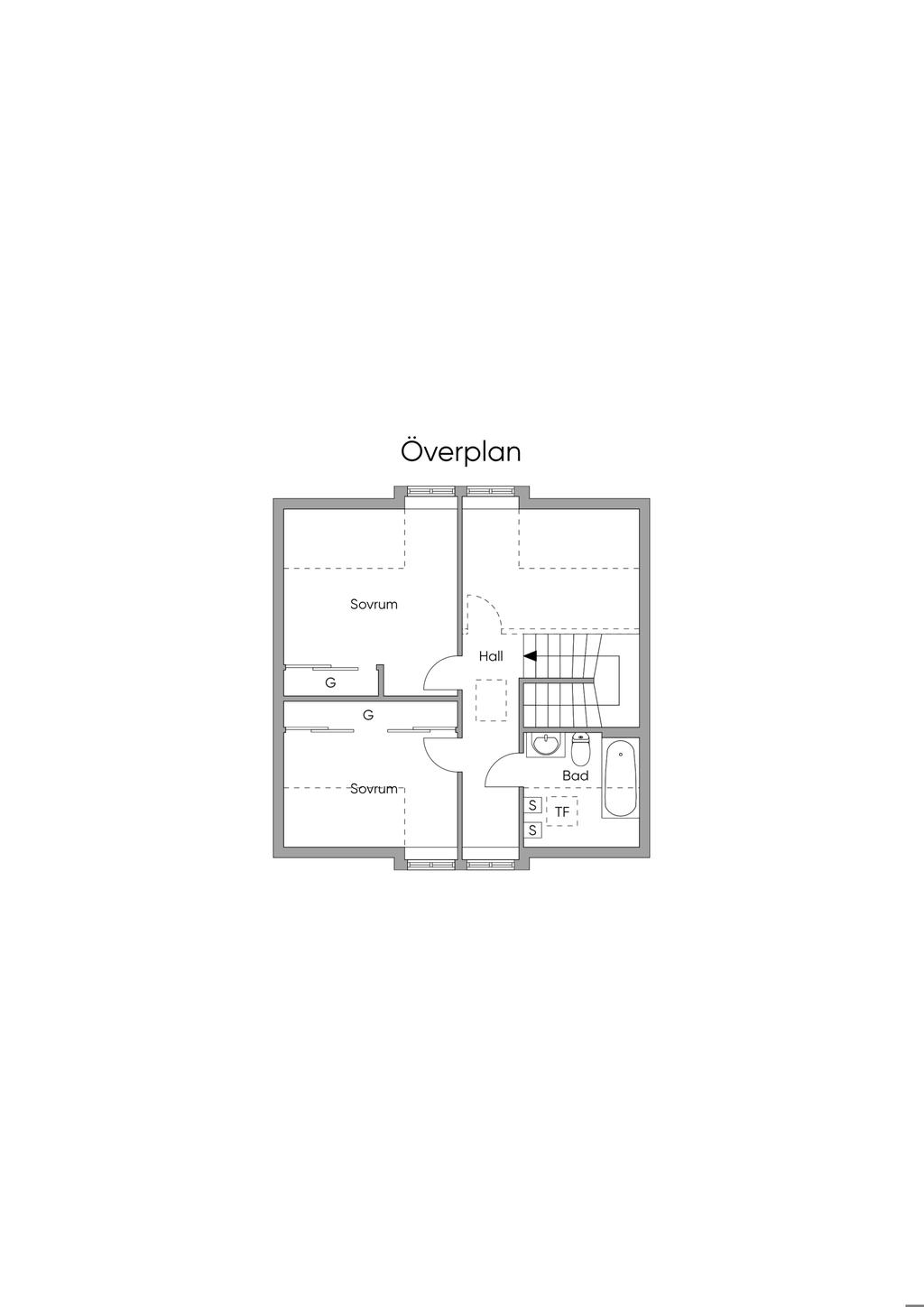 Planskiss, Övre Plan 2D